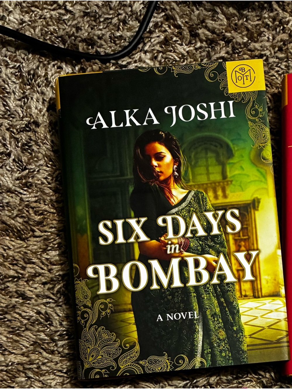 Six Days in Bombay - Green Hardcover Novel